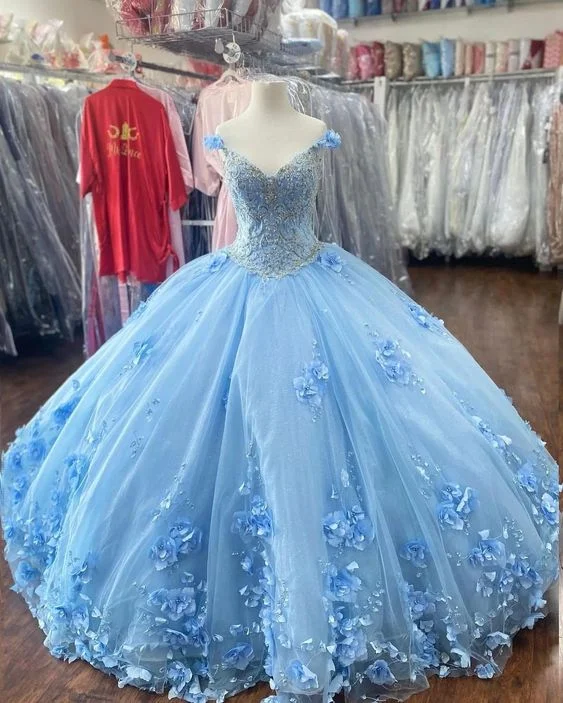 Chic Casual Wardrobe Essentials Princess Quinceanera Dress Ball Gown, Sweet 16 Dresses, Sweet 15 Dresses           S3846