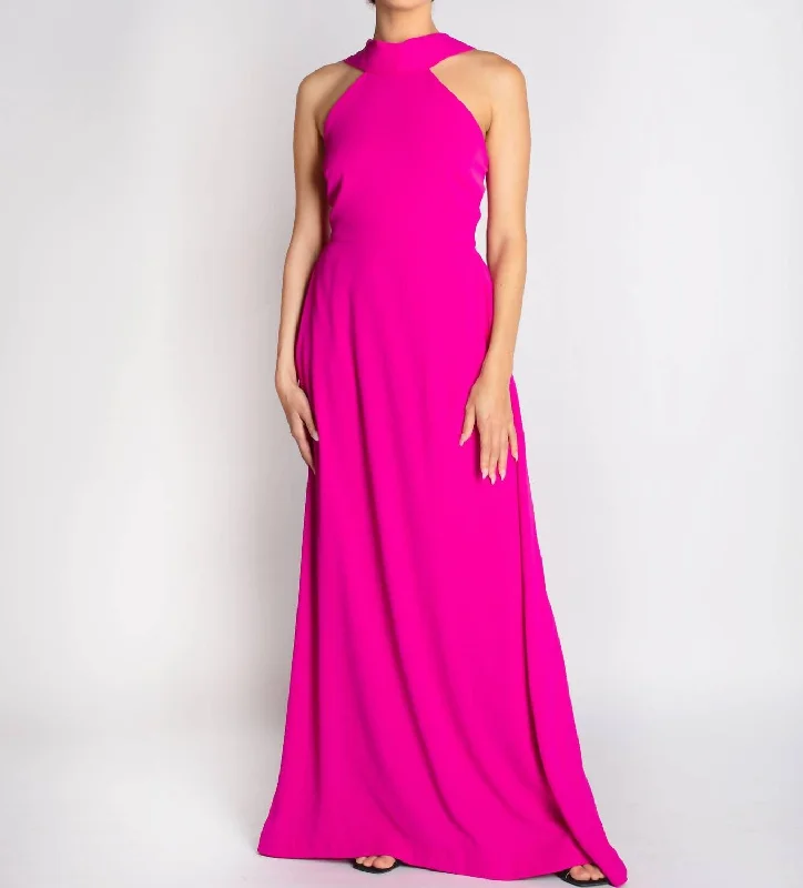 Women's Clothes And Garments The Fae Gown In Fuchsia