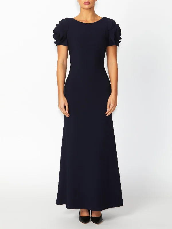 Women's Clothing Outfit Set Thea Navy Gown