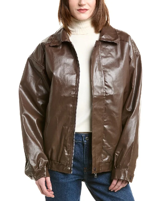 Affordable Luxury Women's Apparel SERENETTE Bomber Jacket