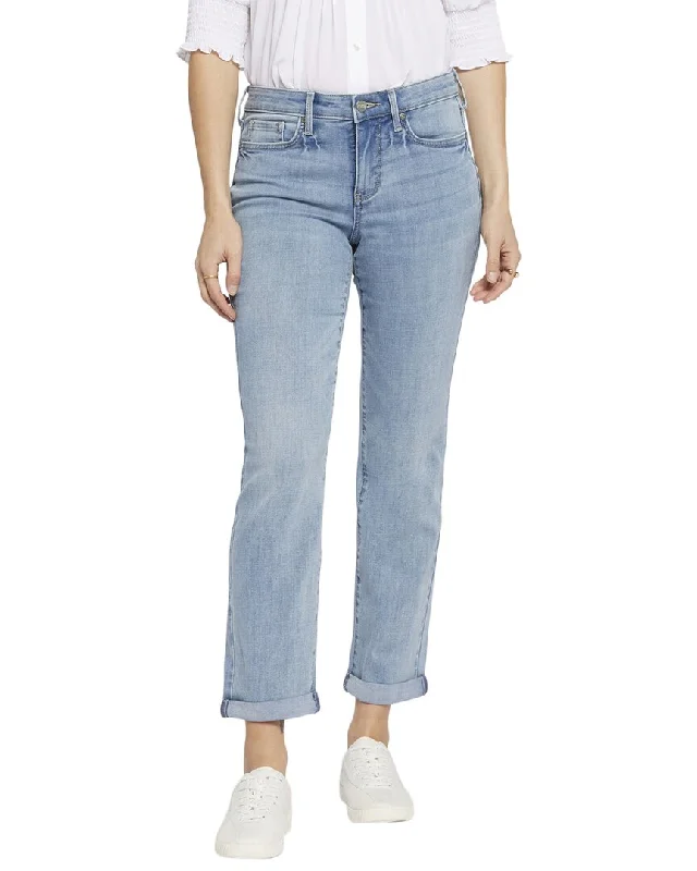 Discount Price NYDJ Sheri Blue Island Ankle Crop Jean