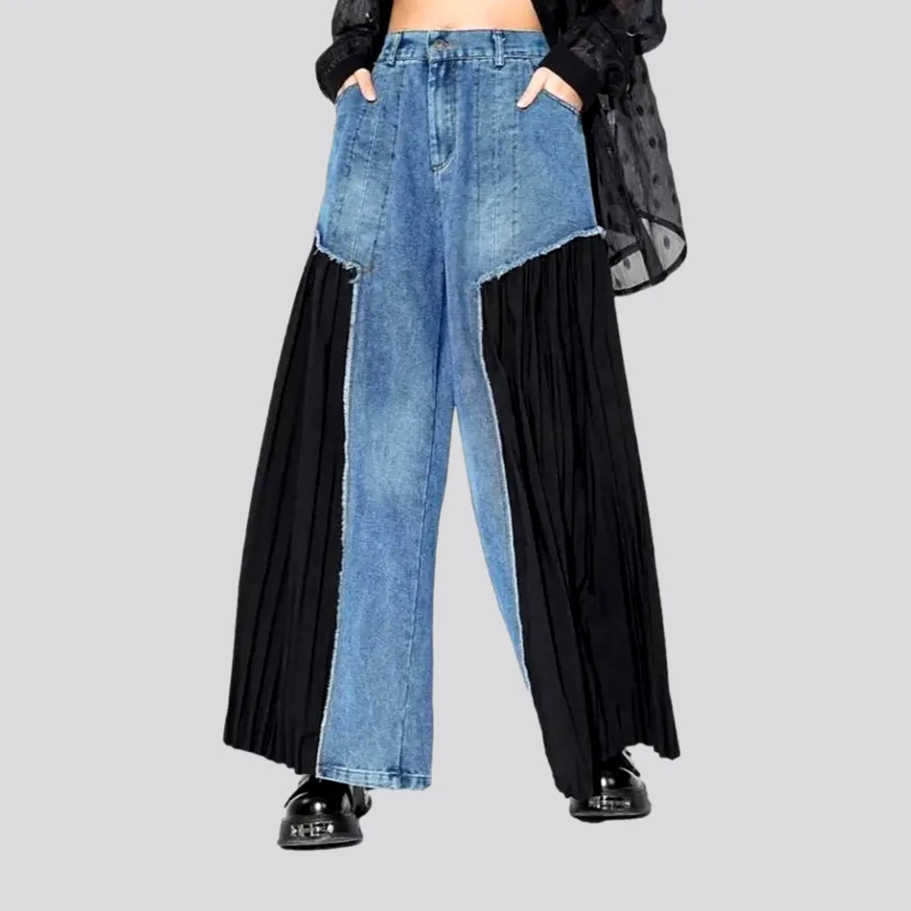 Women's Stylish Professional Apparel Culottes street women's denim pants