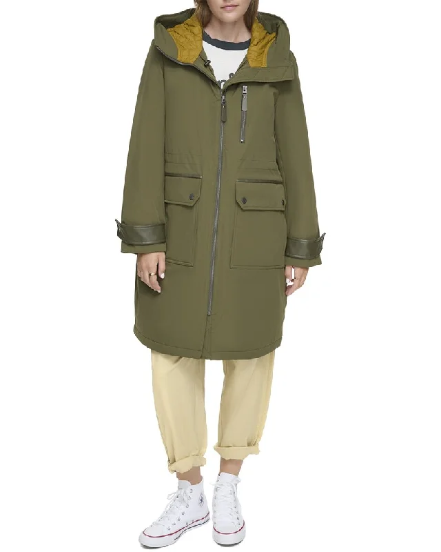 Affordable Women's Attire Marc New York Gemas Insulated Matte Shell Coat