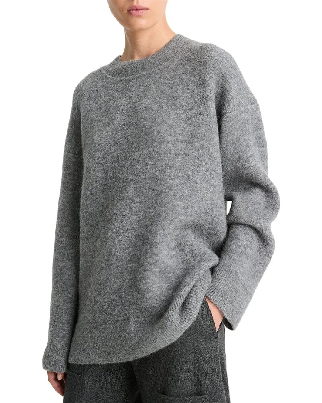 Sustainable Women's Apparel Vince Textured Soft Sculpt Wool & Alpaca-Blend Top Coat