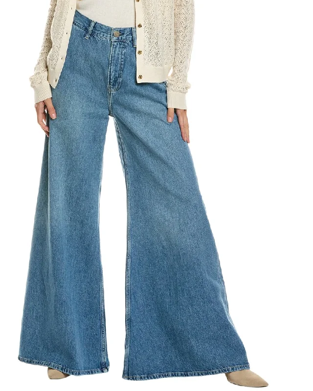 Women's Office Clothing FRAME Denim The Extra Seraphina Wide Leg Jean