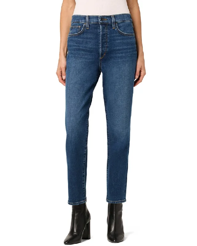 Women's Layered Outfit JOE'S Jeans The OG Masih Straight Ankle Jean