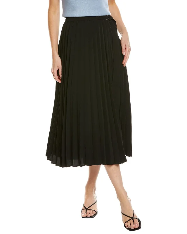 Elegant Clothing For Women Gracia Side Buckle Wrap Skirt