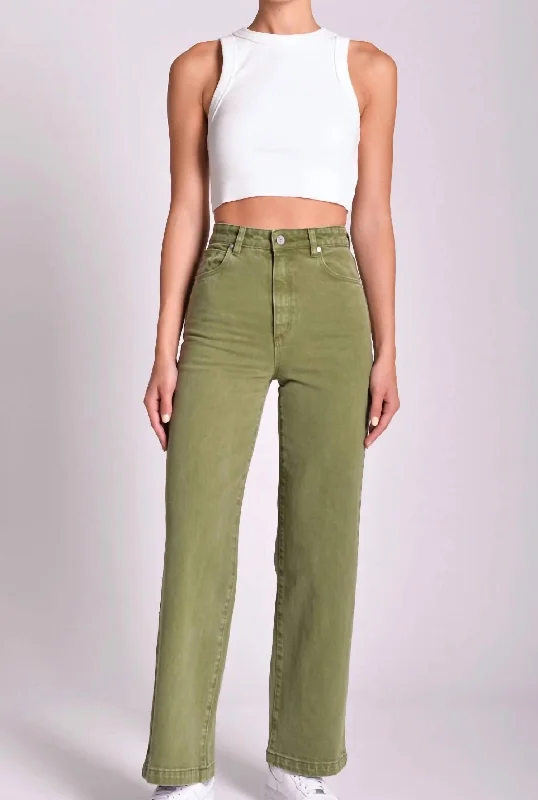 Women's Holiday Clothing A ‘94 High & Wide In Olive