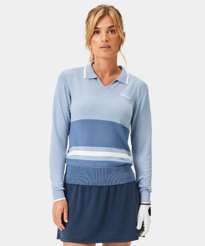 Outfits For Women Ella Blue Knit Top