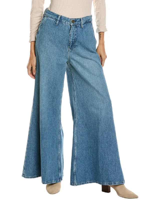 Women's Clothing With Trendy Designs FRAME Denim Pixie Seraphina Extra Wide Leg Jean