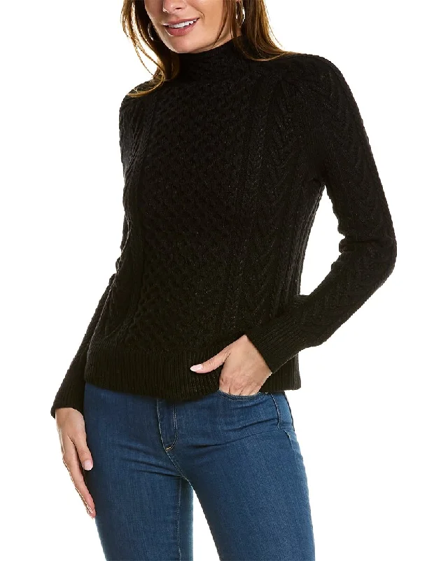 Elegant Women's Attire Brooks Brothers Wool-Blend Sweater