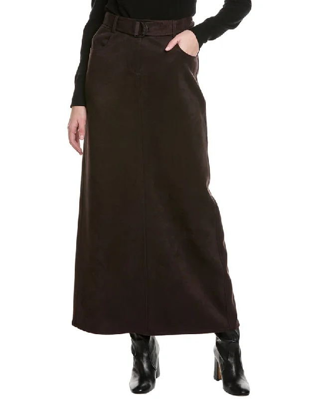 Boutique Dress Online Kenneth Cole Belted Maxi Skirt