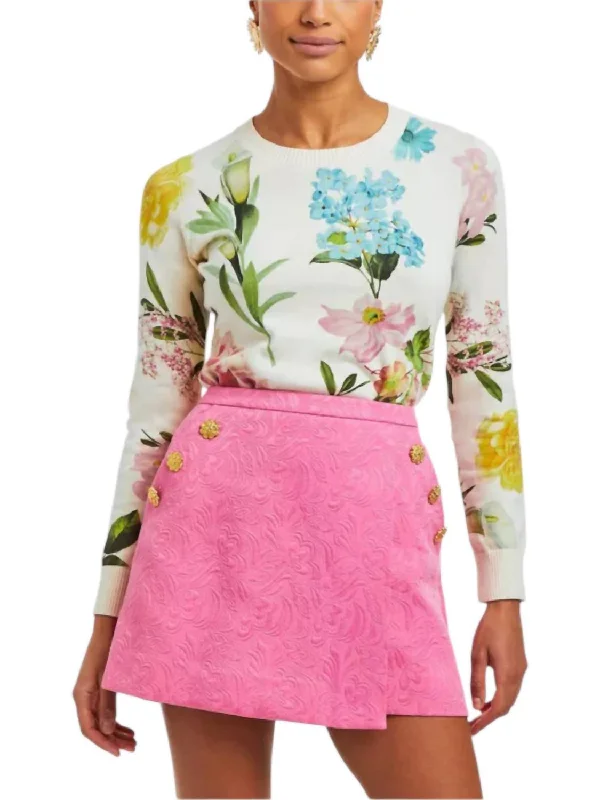 Women's Chic Apparel Teresa Mini Skirt In Pink