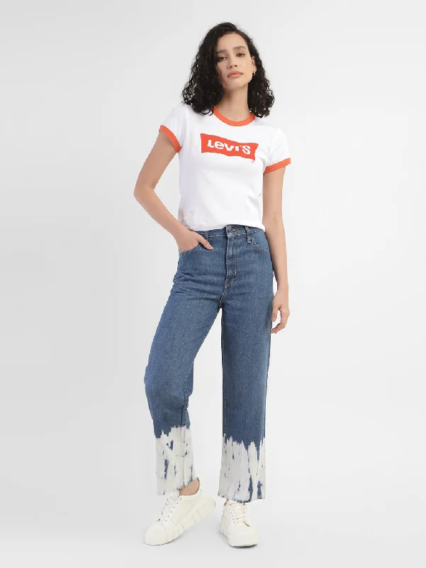 Comfortable Women's Outfits Levi's X Deepika Padukone 70's Blue High Bootcut Jeans