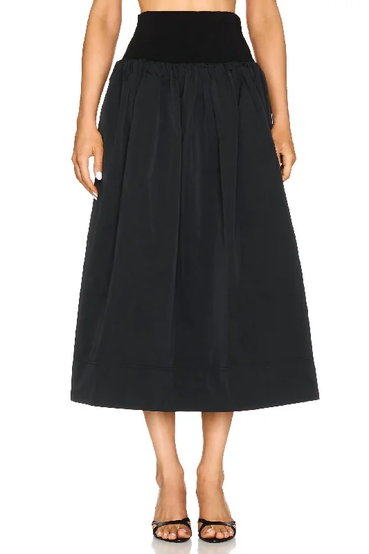 Women's Chic Outfit Jackie Skirt In Black