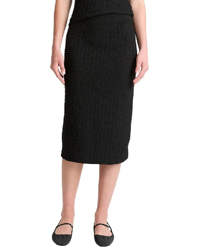 Trendy Outfits For Ladies Vince Smocked Skirt