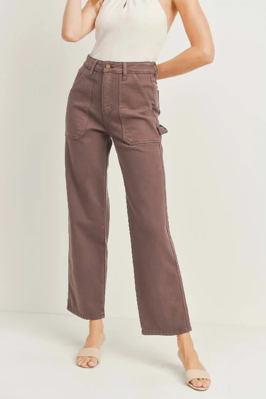 Women's Clothing For Outdoor Events Rue Carpenter Jean In Espresso