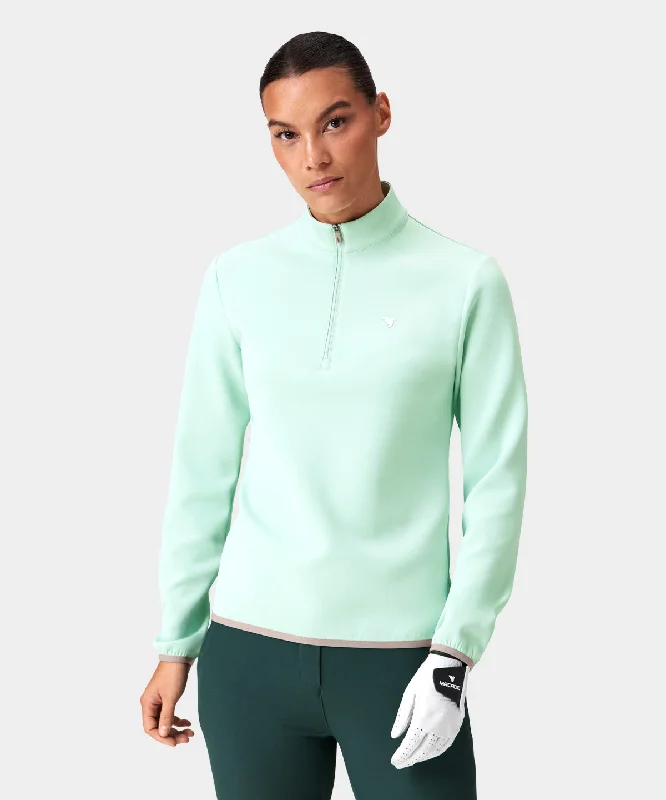 Best Boutiques Online Mint Therma Quarter Zip