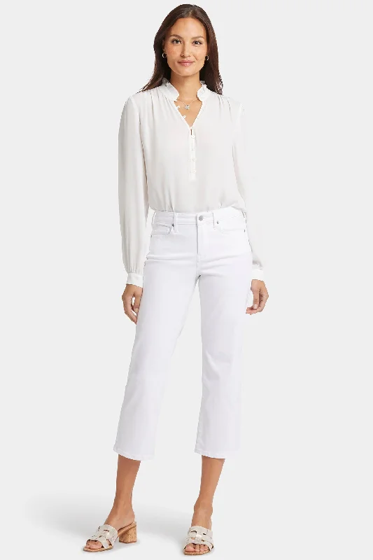 Affordable Fashion Clothing For Women Relaxed Piper Crop Jeans - Optic White