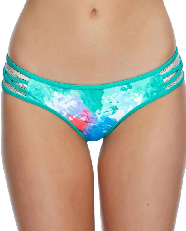 Stylish Women's Clothes for Work and Play Surfrider Full Coverage Bikini Bottom In Bdg Dreams