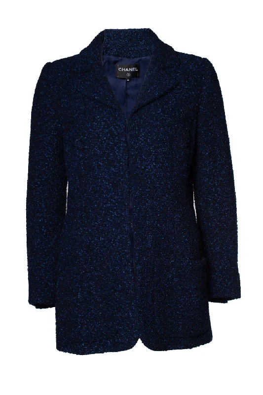 Exclusive Women's Fashion Collection Navy blue and black tweet jacket