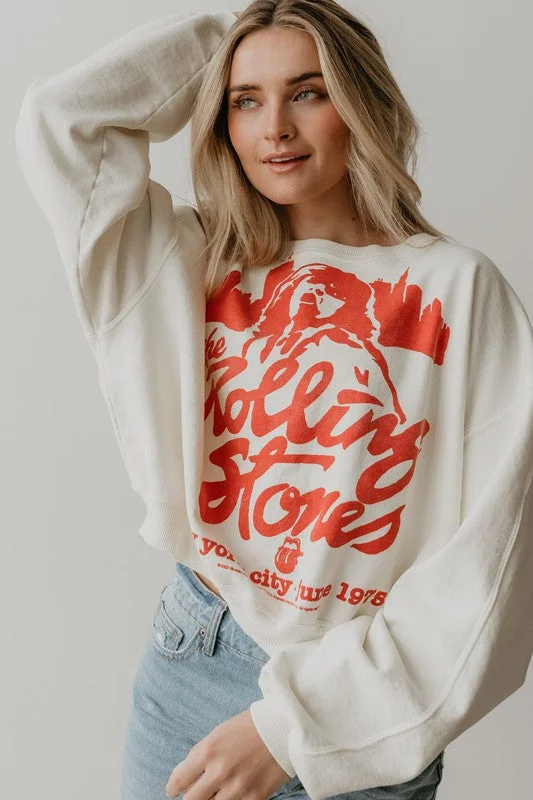 Women's Fashion Clothing The Rolling Stones, New York City Sweatshirt